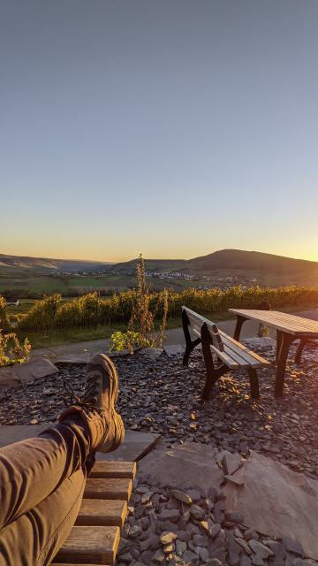 Uns trifft man beim wandern in Monzel ;-)